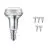 Multipack 6x Philips Corepro LED Faretti E14 R50 4.3W 320lm 36D - 827 Bianco Molto Caldo | Dimmerabile - Sostitutiva 60W