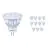 Multipack 12x Philips Corepro LED Faretti GU4 MR11 2.3W 184lm 36D - 827 Bianco Molto Caldo | Sostitutiva 20W