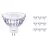 Multipack 10x Philips Master Value LED Faretti GU5.3 MR16 7.5W 660lm 60D - 940 Bianco Freddo | Miglior resa cromatica - Dimmerabile - Sostitutiva 50W