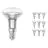 Multipack 10x Ledvance Performance Faretti LED E14 R50 1.5W 110lm 36D - 827 Bianco Molto Caldo | Sostitua 25W