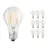 Multipack 10x Ledvance Classic LED E27 Pera Filamento Chiara 7.5W 1055lm - 827 Bianco Molto Caldo | Dimmerabile - Sostitua 75W