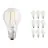Multipack 10x Ledvance Classic LED E27 Pera Filamento Chiara 4.2W 470lm - 927 Bianco Molto Caldo | Miglior resa cromatica - Dimmerabile - Sostitua 40W