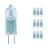Multipack 10x Osram 64427 Halostar Starlite 2000 GY6.35 20W 12V 928 | Bianco Molto Caldo - Miglior resa cromatica