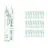 Multipack 25x Osram T8 Lumilux 58W - 830 Luce Calda | 150cm