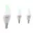 Multipack 3x Calex Smart Tuya Wifi E14 Candela 5W 470lm - 822-840 Regolabile Bianca | RGBW - Dimmerabile - Sostitutiva 40W