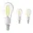 Multipack 3x Calex Smart Tuya Wifi E14 Sferica 4.5W 450lm - 818-830 Regolabile Bianca | Dimmerabile - Sostitutiva 40W 
