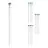 Multipack 10x Philips Tubo LED T8 CorePro (EM/Mains) Standard Output 8W 800lm - 840 Bianco Freddo | 60cm - Sostitutiva 18W