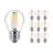 Multipack 10x Philips Corepro LED Lustre E27 Sferica Filamento Chiara 4.3W 470lm - 827 Bianco Molto Caldo | Sostitutiva 40W