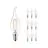Multipack 10x Philips Corepro LED Candela E14 Punta attorcigliata Filamento Chiara 2W 250lm - 827 Bianco Molto Caldo | Sostitutiva 25W