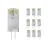Multipack 10x Noxion Bolt LED Capsule G4 0.9W 100lm - 827 Bianco Molto Caldo | Sostitutiva 10W
