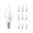 Multipack 10x Philips Corepro LED Candela E14 Ghiaccio 7W 806lm – 827 Bianco Molto Caldo – Sostitutiva 60W