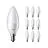 Multipack 10x Philips Corepro LED Candela E14 Ghiaccio 5W 470lm - 827 Bianco Molto Caldo | Sostitutiva 40W