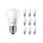 Multipack 10x Philips Corepro LED Lustre E27 Sferica Ghiaccio 5W 470lm - 827 Bianco Molto Caldo | Sostitutiva 40W