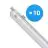 Multipack 10x Philips Stagna LED CoreLine WT120C G2 42.9W 6000lm - 840 Bianco Freddo | 150cm 