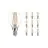 Multipack 10x Noxion Lucent Lustre LED E14 Sferica Filamento Chiara 2.5W 250lm – Dimmerabile - Sostitutiva 25W