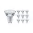 Multipack 10x Philips MASTER Value LED Faretti GU10 PAR16 3.7W 270lm 36D - 922-927 Dim To Warm | Miglior Resa Cromatica - Dimmerabile - Sostitutiva 35W