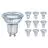 Multipack 10x Ledvance Performance Faretti LED Riflettore GU10 PAR16 4.3W 350lm 120D - 827 Bianco Molto Caldo | Sostitutiva 32W