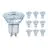 Multipack 10x Ledvance Performance Faretti LED Riflettore GU10 PAR16 4.5W 350lm 36D - 940 Bianco Freddo | Miglior resa cromatica - Dimmerabile - Sostitua 50W