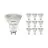 Multipack 10x Noxion PerfectColor Faretti LED GU10 PAR16 4W 345lm 36D - 930 Luce Calda | Miglior resa cromatica - Dimmerabile - Sostitutiva 50W
