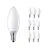 Multipack 10x Philips Corepro LED Candela E14 Ghiaccio 4.3W 470lm - 827 Bianco Molto Caldo | Sostitutiva 40W