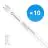 Multipack 10x Ledvance Tubo LED T8 Value (EM/Mains) Standard Output 15W 1800lm - 865 Luce del Giorno | 120cm - Sostitutiva 36W