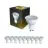 Multipack 10x Bright Choice Faretti LED GU10 PAR16 4W 345lm 36D - 827 Bianco Molto Caldo | Sostitutiva 50W