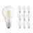 Multipack 10x Ledvance Classic LED E27 Pera Filamento Chiara 4W 470lm - 827 Bianco Molto Caldo | Sostitua 40W