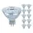 Multipack 10x Ledvance Performance Faretti LED Riflettore GU5.3 MR16 5W 345lm 36D - 927 Bianco Molto Caldo | Miglior resa cromatica - Dimmerabile - Sostitua 35W