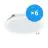 Multipack 6x Philips Downlight LED DN065B Metallo Bianca 19W 2000lm 110D - 830 Luce Calda | 225mm - Ritaglio 200mm - IP20
