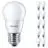 Multipack 10x Philips Corepro LED Lustre E27 Sferica Ghiaccio 7W 806lm - 827 Bianco Molto Caldo | Sostitutiva 60W