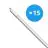 Multipack 15x Bright Choice Stagna LED 27W 2970lm - 840 Bianco Freddo | 150cm