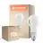 Multipack 10x Ledvance Classic LED E27 Pera Filamento Ghiaccio 18W 2452lm - 827 Bianco Molto Caldo | Dimmerabile - Sostitua 150W