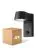 Multipack 4x D'Lite Luce Da Parete Lira Nero 7W 600lm 830 Luce Calda -  | IP54 - Sensore Di Movimento