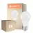 Multipack 6x Ledvance Classic LED E27 Pera Ghiaccio 8.8W 806lm - 827 Bianco Molto Caldo | Dimmerabile - Sostitua 60W
