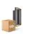 Multipack 10x Nordlux Nico Luce Da Parete Aluminium Nero Up & Down | IP54 - Adatto per 2x GU10