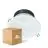 Multipack 4x Philips Downlight LED Coreline DN142B Aluminium Bianca 19.2W 2300lm 60D - 830 Luce Calda | Ritaglio 200mm - IP20 - Bianca Riflettore