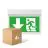 Multipack 4x Noxion LED Luce d'emergenza | Montaggio a parete/soffitto  | 3.5W | 3H incl. Cartello in PVC a 4 direzioni