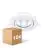 Multipack 10x Noxion LED Inclinabile Slim Spot Bianca 6W 550lm - 930 Luce Calda | Ritaglio 75mm - IP54 - Miglior resa cromatica 