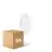 Multipack 5x Ledvance Surface Circolare 250 13W 840 960lm Bianca IP44 | Sensor - Bianco Freddo