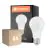 Multipack 6x Ledvance Classic LED E27 Pera Ghiaccio 10W 1055lm - 827 Bianco Molto Caldo | Dimmerabile - Sostitua 75W