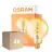 Multipack 4x Osram Vintage 1906 LED E27 Globe Filamento Goud 125mm 4W 300lm - 820 Zeer Warm Wit | Dimbaar - Vervangt 28W