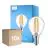 Multipack 10x Philips Corepro LED Lustre E14 Sferica Filamento Chiara 6.5W 806lm - 827 Bianco Molto Caldo | Sostitutiva 60W