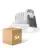 Multipack 5x Ledvance Faretti LED Adjust Aluminium Bianca 8W 680lm 36D - 930 Luce Calda | Ritaglio 68mm - IP20 - Miglior resa cromatica - Dimmerabile