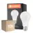 Multipack 10x Ledvance Classic LED E27 Pera Ghiaccio 8.5W 806lm - 827 Bianco Molto Caldo | Sostitua 60W
