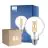 Multipack 6x Philips MASTER Value LED Globe E27 93mm Filamento Chiara 5.9W 806lm - 922-927 Bianco Molto Caldo | Miglior Resa Cromatica - Dimmerabile - Sostitutiva 60W