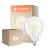 Multipack 6x Ledvance Classic LED E27 Globe Filamento Ghiaccio 11W 1521lm - 827 Bianco Molto Caldo | Sostitua 100W