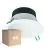 Multipack 4x Philips Downlight LED Coreline DN142B Aluminium Bianca 9.8W 1200lm 60D - 840 Bianco Freddo | Ritaglio 155mm - IP20 - Bianca Riflettore