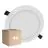Multipack 4x Ledvance Downlight Slim Alu Bianca 16W 1600lm 90D - 830 Luce Calda -  | Ritaglio 175mm - IP44 