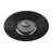Noxion Incasso Faretti Logic MR16 Inclinabile Nero | 92mm - Ritaglio 80mm - IP20 - incl. GU10 Attacco 