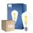 Multipack 10x Philips MASTER Value LED Bulbo E27 Edison Filamento Chiara 5.9W 806lm - 922-927 Dim to Warm | Miglior Resa Cromatica - Sostitutiva 60W